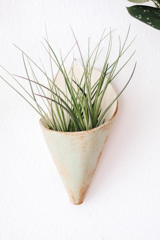 Large Ceramic Wall Planter