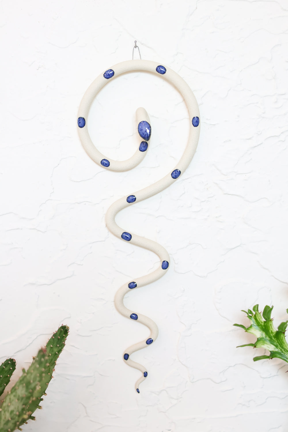 Medium Ceramic Wall Snake