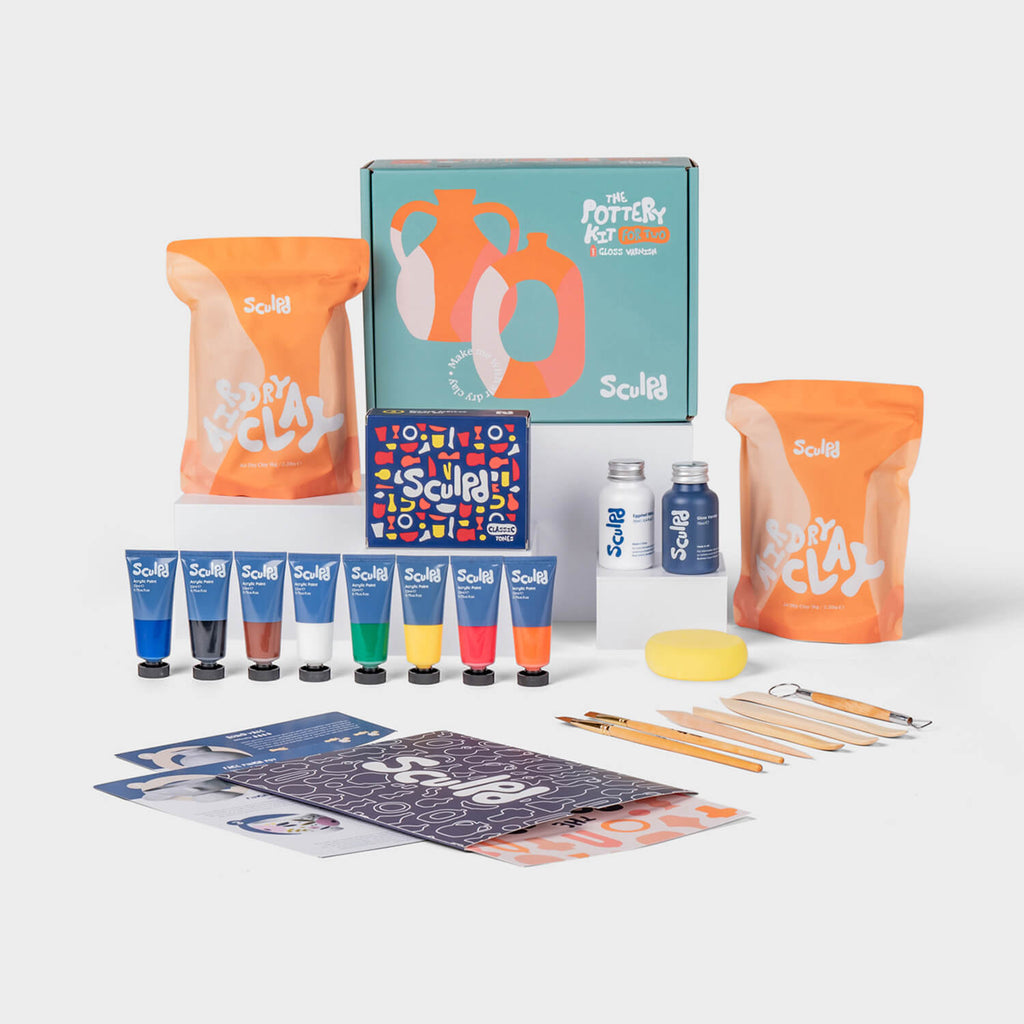 Sculpd Pottery Kit