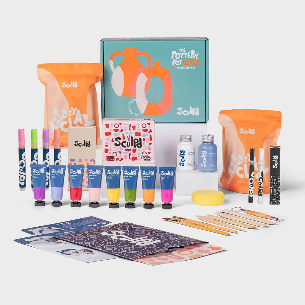 Sculpd Pottery Kit